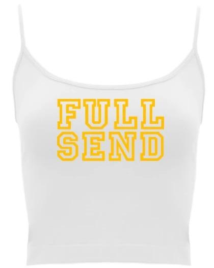 Full Send Seamless Crop Top (Available in 3 Colors)