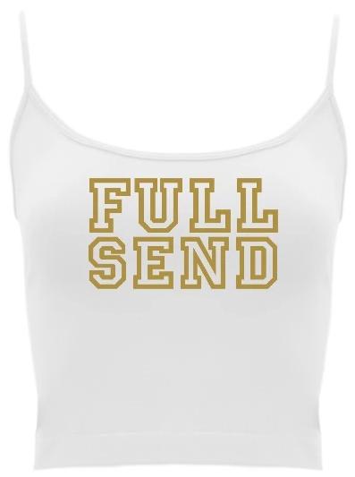 Full Send Seamless Crop Top (Available in 2 Colors)