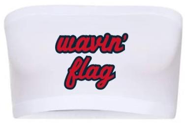 Wavin' Flag Seamless Bandeau