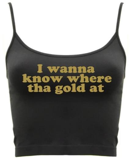 I Wanna Know Seamless Crop Top (Available in 2 Colors)