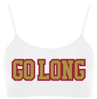 Go Long Seamless Spaghetti Strap Super Crop Top (Available in Two Colors)