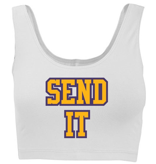 Send It Tank Crop Top