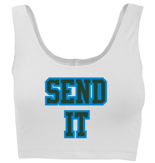Send It Tank Crop Top (Available in 2 Colors)