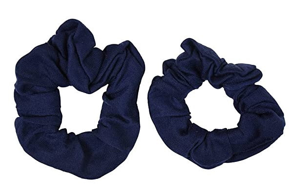 Navy Scrunchie Set