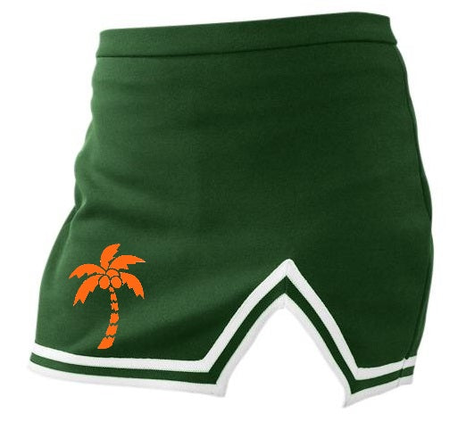 Paradise A-Line Notched Cheer Skirt
