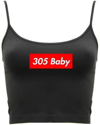 305 Baby Seamless Crop Top (Available in 2 Colors)