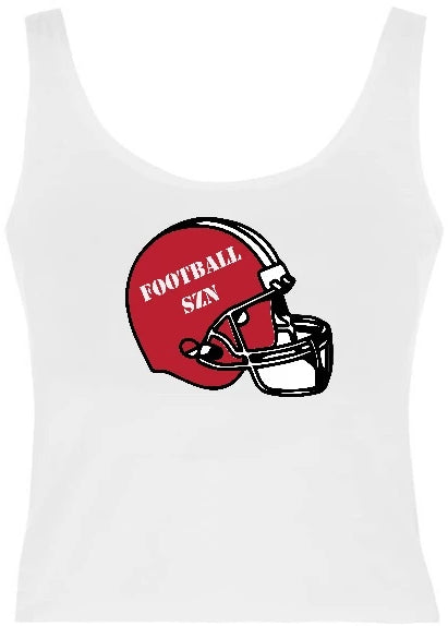 Football SZN Cropped Tank Top