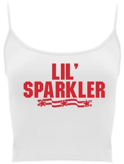 Lil' Sparkler Seamless Crop Top