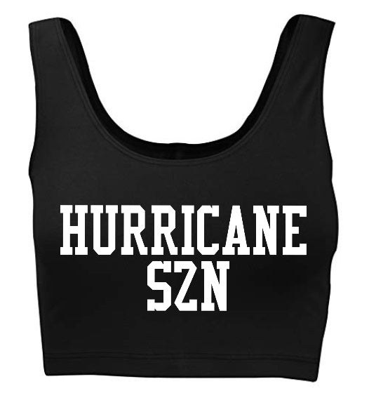 Hurricane SZN Tank Crop Top