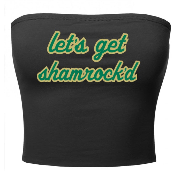 Let's Get Shamrock'd Tube Top (Available in Two Colors)