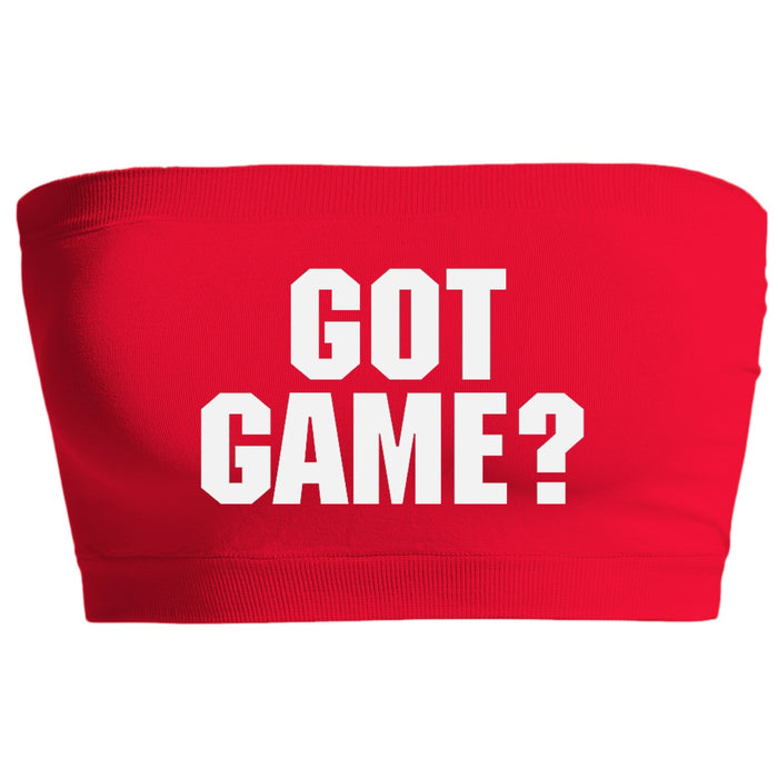 Got Game? Seamless Bandeau (Available in 2 Colors)