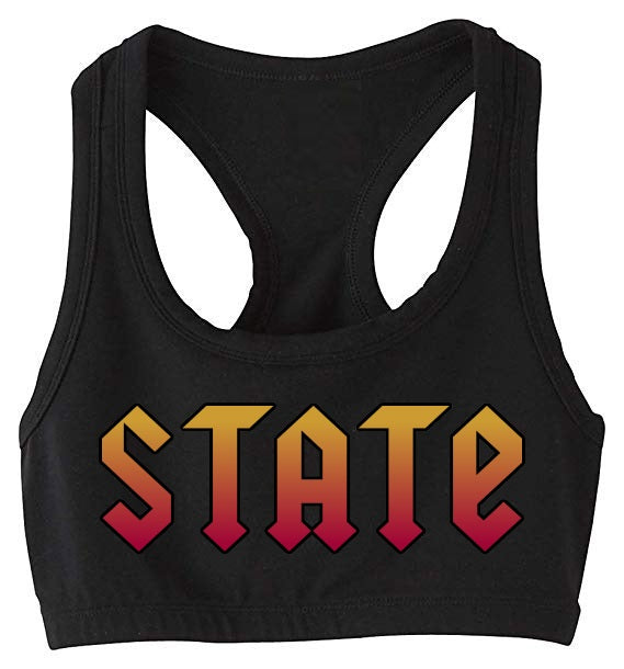 State Racerback Sports Bra