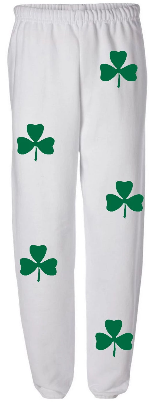 Dreamy Green Clovers Sweats (Available in 2 Colors)