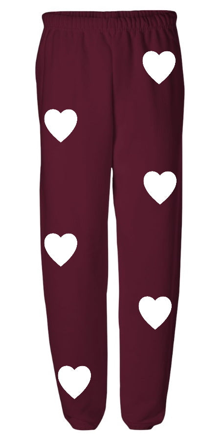 Wild At Heart Maroon Sweats