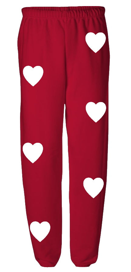 Wild At Heart Red Sweats