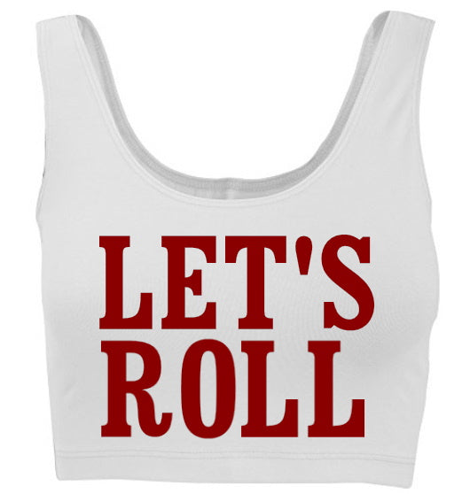 Let's Roll Tank Crop Top (Available in 2 Colors)