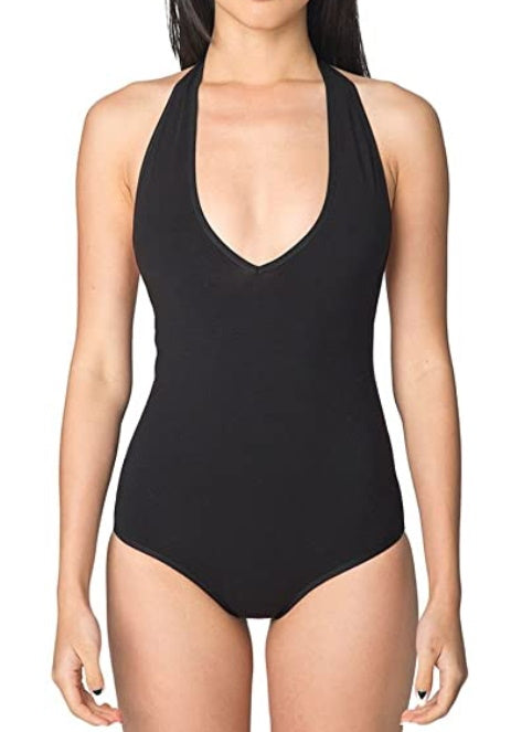 Big Red Star Halter Bodysuit (Available in 2 Colors)