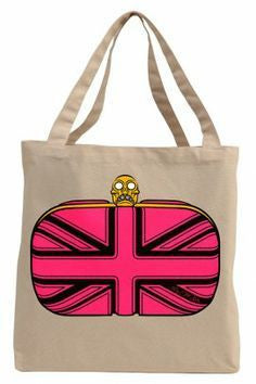 My Other Bag Queen of Everything Hand Painted Canvas Tote