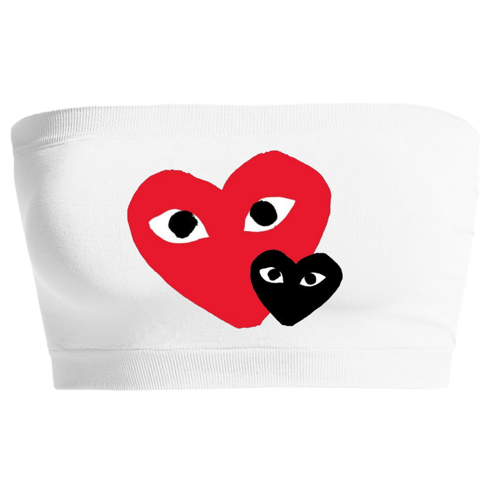 Game Day Hearts Seamless Bandeau