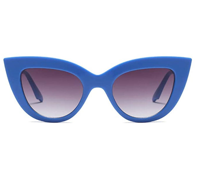 Navy Cat Eye Sunglasses