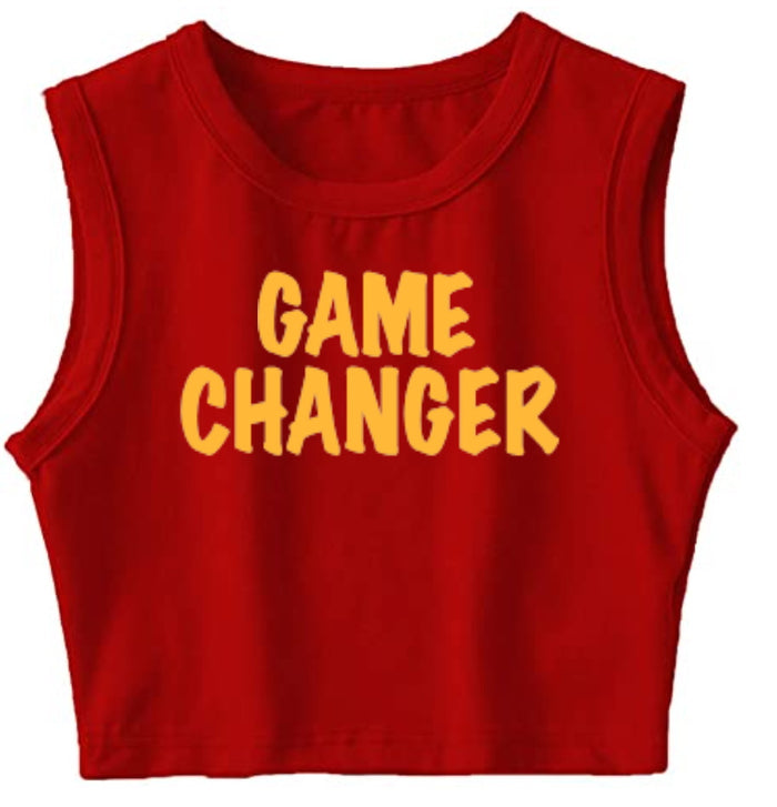 Game Changer The Ultimate Sleeveless Tank Crop Top (Available in 2 Colors)