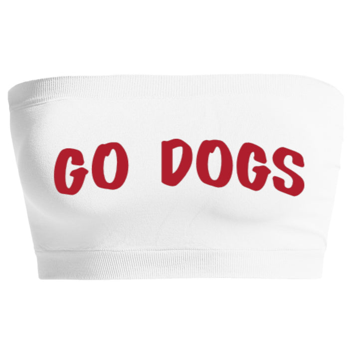 Go Dogs Glitter Seamless Bandeau (Available in 2 Colors)