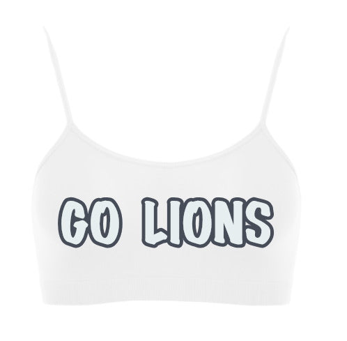 GO GO GO Seamless Spaghetti Strap Super Crop Top