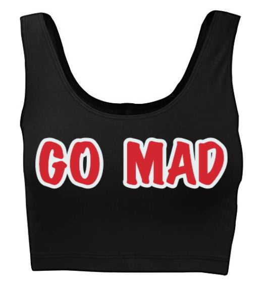Go Mad Tank Crop Top