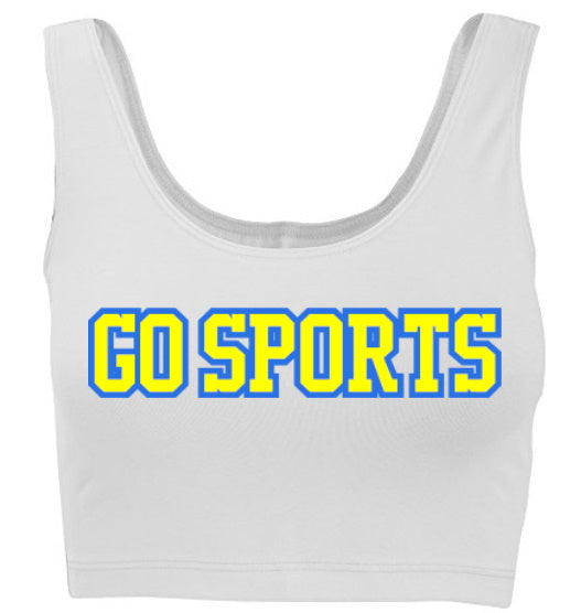 Go Sports Tank Crop Top