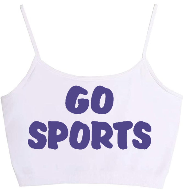 Go Sports Seamless Crop Top (Available in 2 Colors)