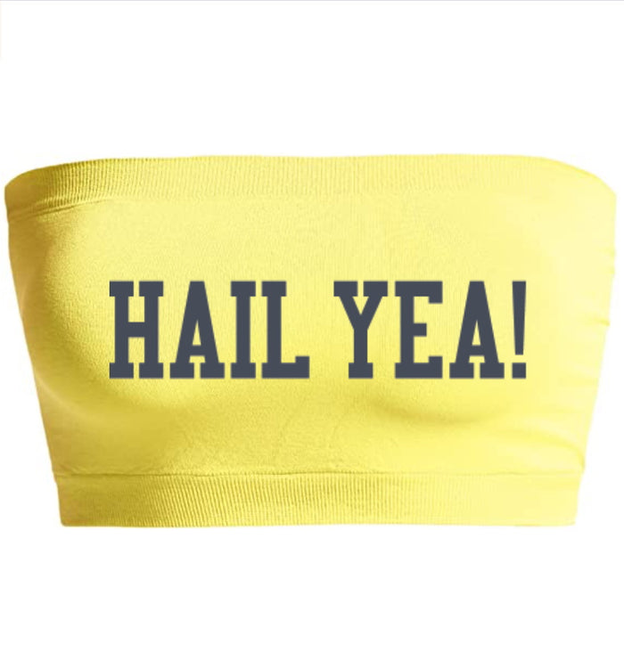 Hail Yea! Seamless Bandeau (Available in 2 Colors)