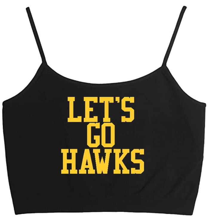 Let's Go Seamless Crop Top (Available in 2 Colors)