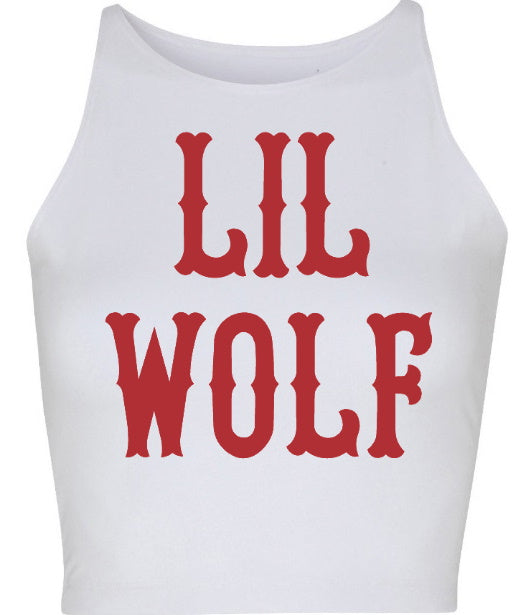 LIL Wolf Seamless Crop Top (Available in 2 Colors)