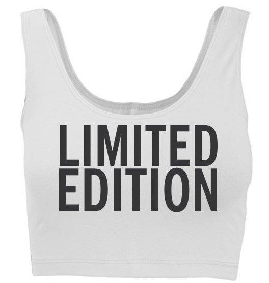 Limited Edition Tank Crop Top