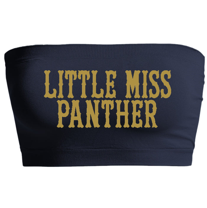 Little Miss Panther Seamless Bandeau (Available in 2 Colors)