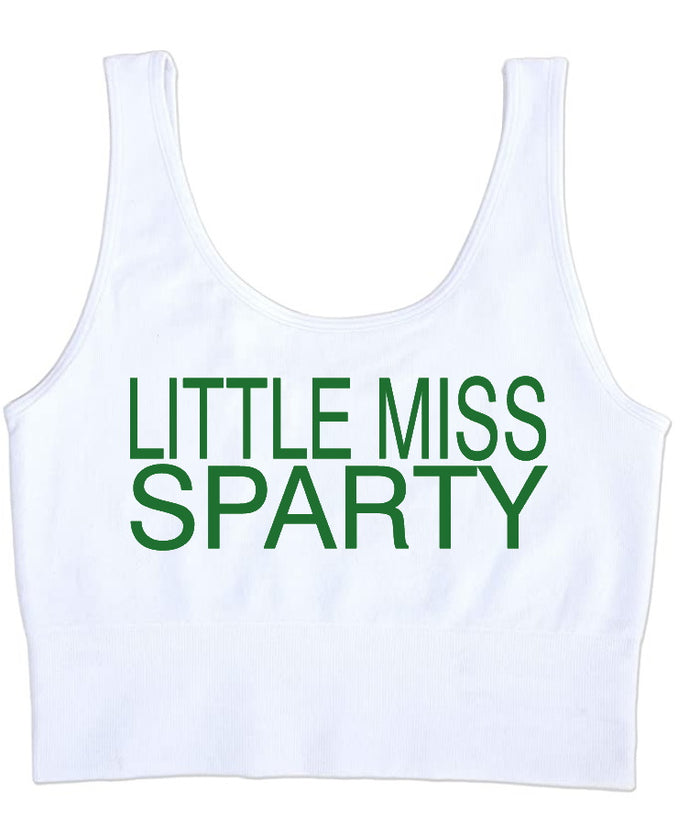 Little Miss Seamless Ribbed Tank Crop Top
