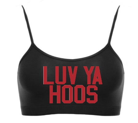 Luv Ya Seamless Spaghetti Strap Super Crop Top (Available in 2 Colors)