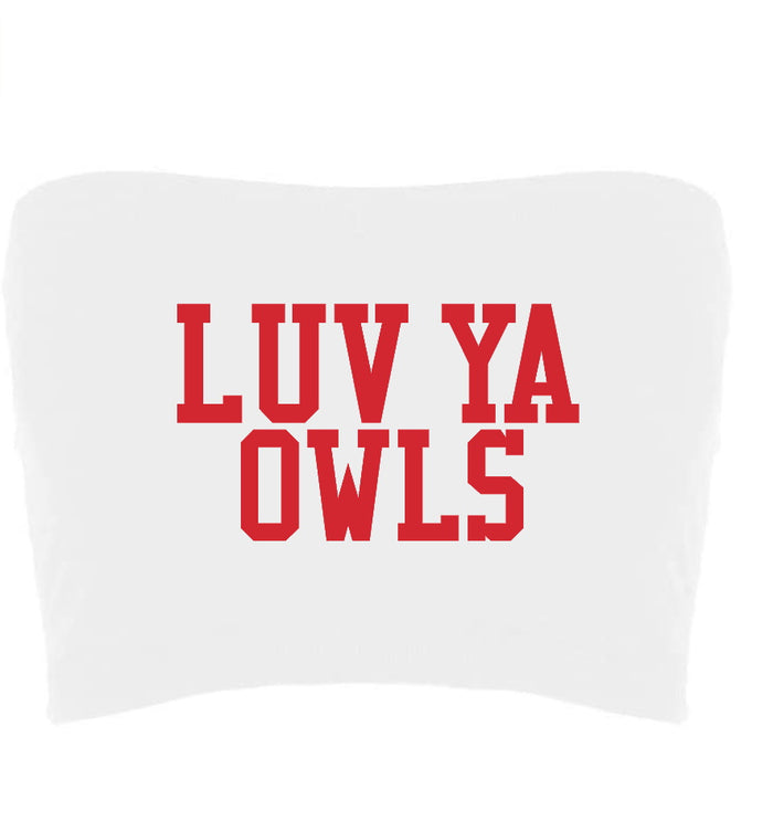 Luv Ya Seamless Crop Tube Top (Available in 2 Colors)