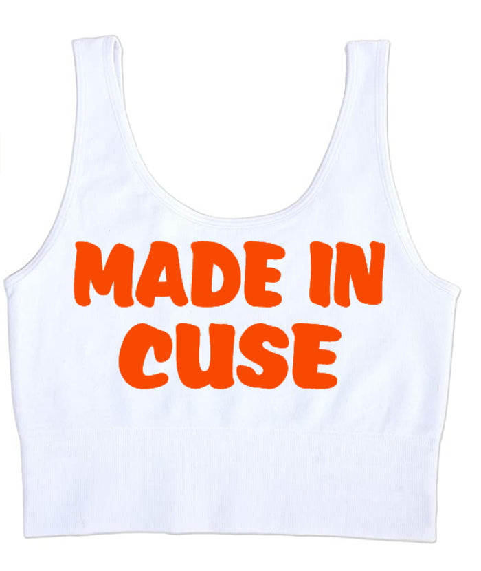 Made In Cuse Seamless Tank Crop Top (Available in 2 Colors)