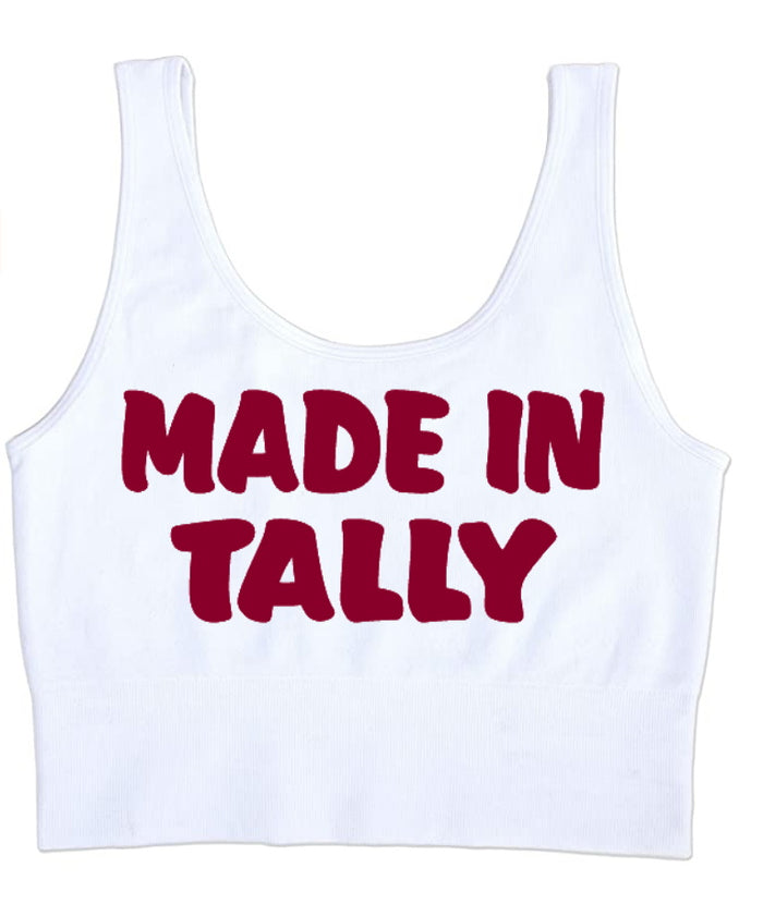 Made In Tally Seamless Tank Crop Top (Available in 2 Colors)
