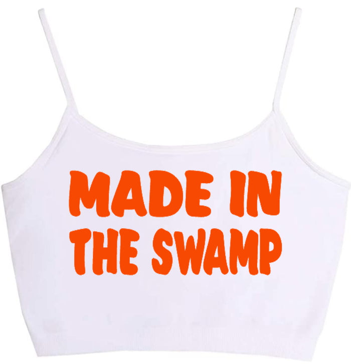 Made In The Swamp Seamless Crop Top (Available in 2 Colors)