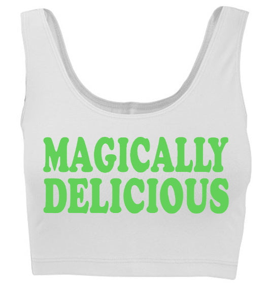 Magically Delicious Tank Crop Top (Available in 2 Colors)