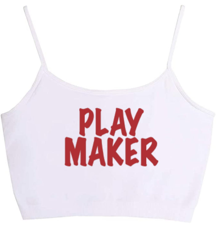 Play Maker Seamless Crop Top (Available in 2 Colors)