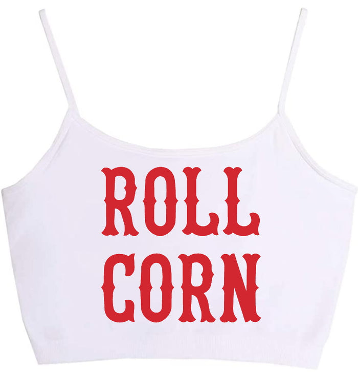Roll Corn Seamless Crop Top (Available in 2 Colors)