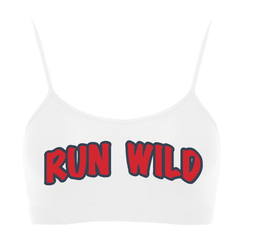 Run Wild Seamless Spaghetti Strap Super Crop Top