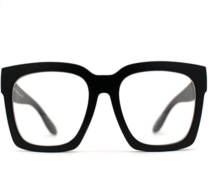 Black Oversized Square Sunglasses