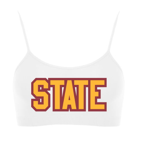 State Seamless Spaghetti Strap Super Crop Top (Available in 2 Colors)