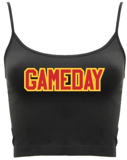 Gameday Seamless Crop Top (Available in 2 Colors)