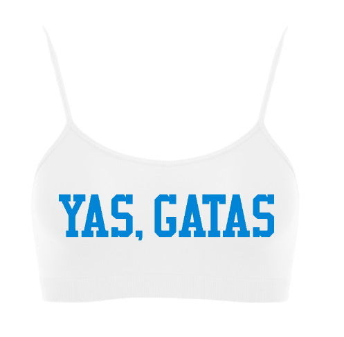 YAS Seamless Spaghetti Strap Super Crop Top (Available in 2 Colors)
