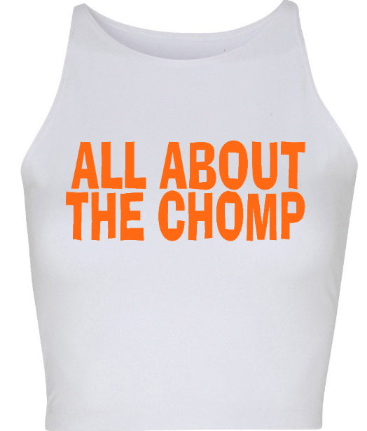 All About The Chomp Seamless Crop Top